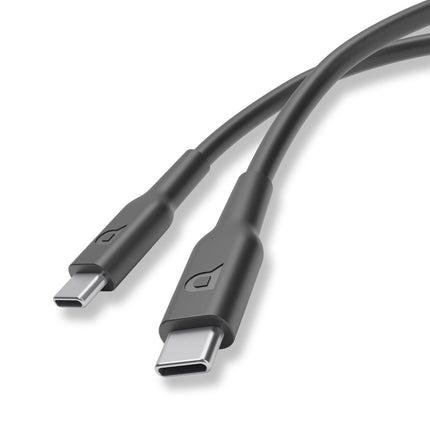Powerology USB-C to USB-C Fast Charging Cable - 1m - Black