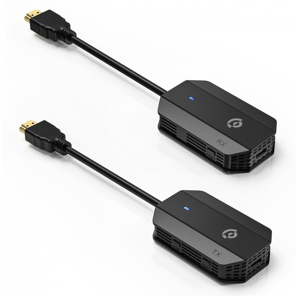 Powerology Wireless HDMI Mirroring Adaptor Full HD 1080p with USB-C Cable - Black