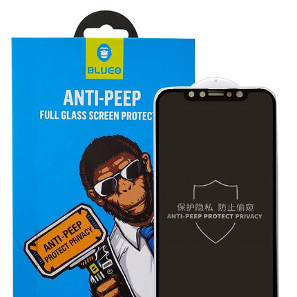 BLUEO NPB10-11 6.1 Full Cover Tempered Glass Anti-Static - Black for iPhone XR/iPhone 11