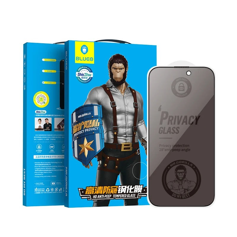 واقي شاشة BLUEO NPG1-14pro 6.7 Privacy + Matte Full Cover Anti-Peep Glass لجهاز iPhone 14 Pro Max (6.7 بوصة) واقي شاشة BLUEO NPG1-14pro 6.7 Privacy + Matte Full Cover Anti-Peep Glass لجهاز iPhone 14 Pro Max (6.7 بوصة)