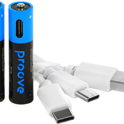 Rechargeable Batteries Proove Compact Energy AAA