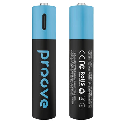 Rechargeable Batteries Proove Compact Energy AAA