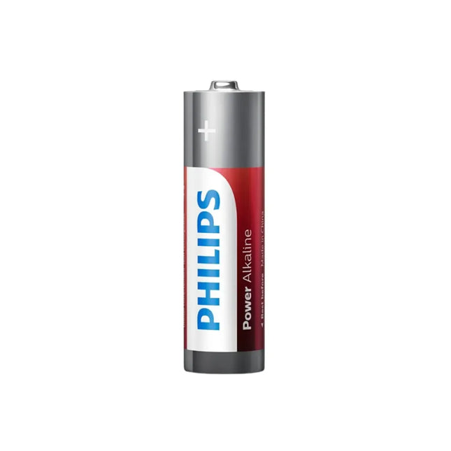 Philips Power Alkaline AA Batteries (2 Pack)