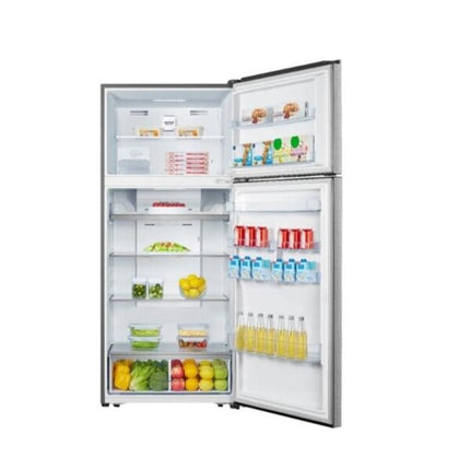 Hisense 649L Top Mount Refrigerator Stainless Steel