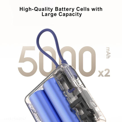 Xiaomi 33W Power Bank 10000 — Integrated Cable Fast Charging