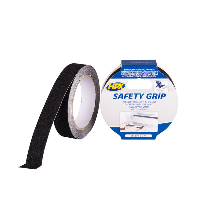 Safety Grip - black 25 mm x 5 m hpx