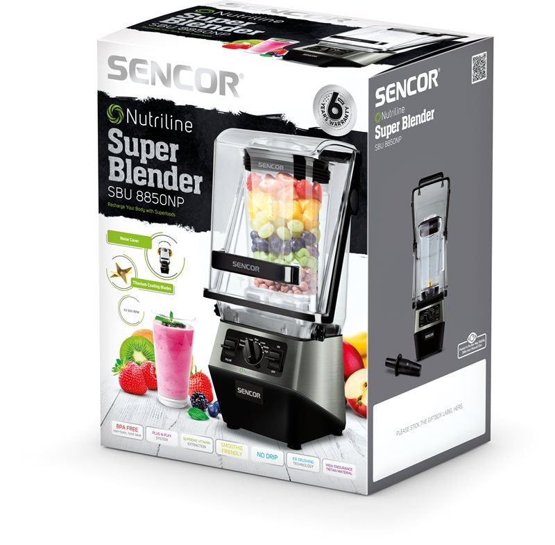 خلاط SENCOR Super بقوة 2000 واط - وعاء تريتان سعة 2 لتر خلاط SENCOR Super بقوة 2000 واط - وعاء تريتان سعة 2 لتر