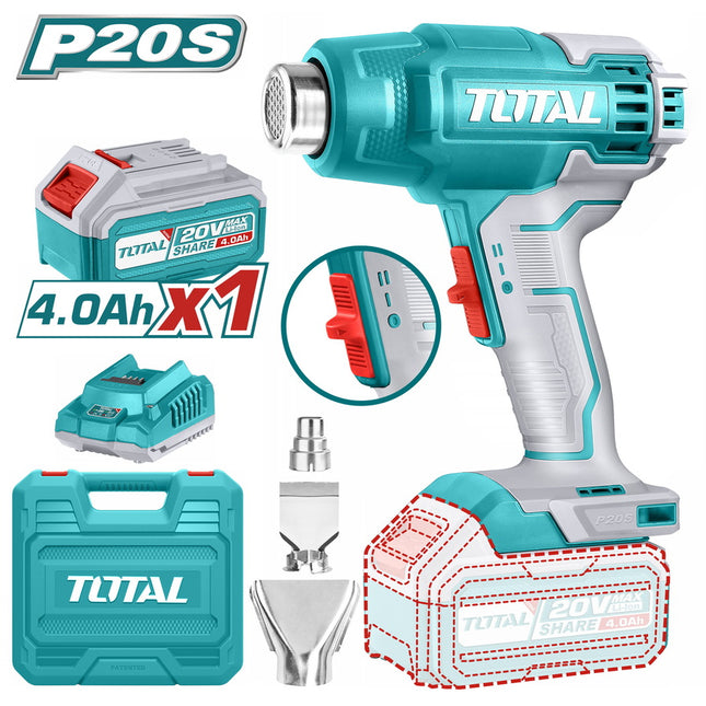 Total TBLI20025 20V Cordless Heat Gun