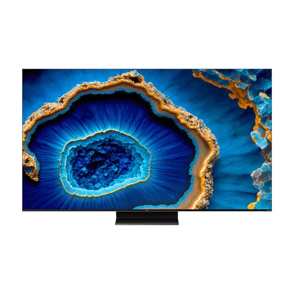 شاشة تي سي إل (TCL) 50 بوصة موديل C755 بتقنية QD-Mini LED 4K مع تردد 144 هرتز، سطوع 1300 نيتس ونظام جوجل تي في (50C755)