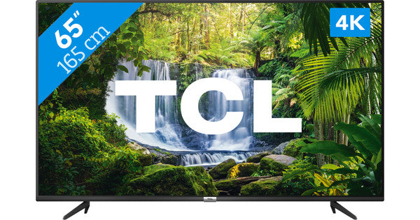 شاشة TCL مقاس 65 انش اندرويد 4K سمارت LED TV