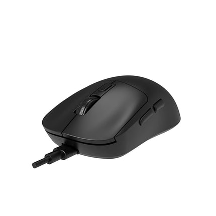 WiWU MW111 USB 2.0 Wired Office Mouse - 1200 DPI Optical Sensor - Silent Click Buttons - Ergonomic Design - 1.5m Durable Cable - Black