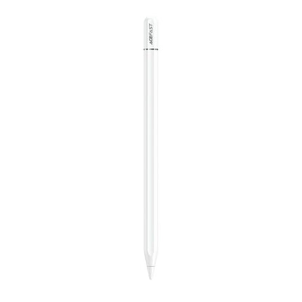 Acefast V3 Universal Capacitive Stylus Pen for iPad, Android & Windows, High Precision Touch Pen with Palm Rejection & Type-C Charging, Professional Drawing Pencil - White