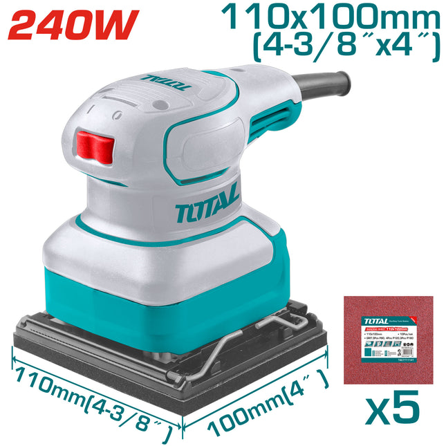 Total TF2241108 Palm Sander 240W