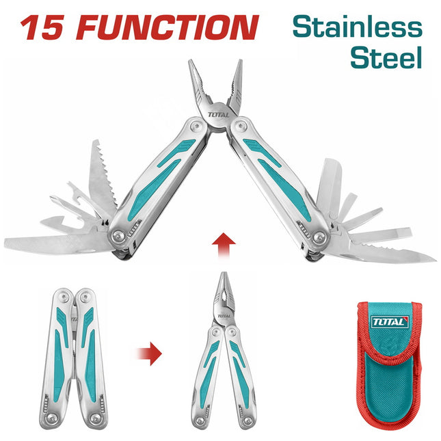 Total TFMFT01151 Foldable Multi-Function Tool