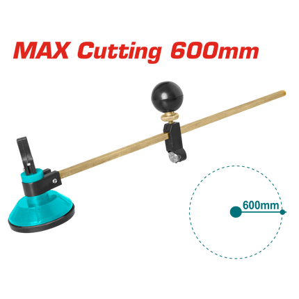 Total TGCT16001 Glass Compass Cutter