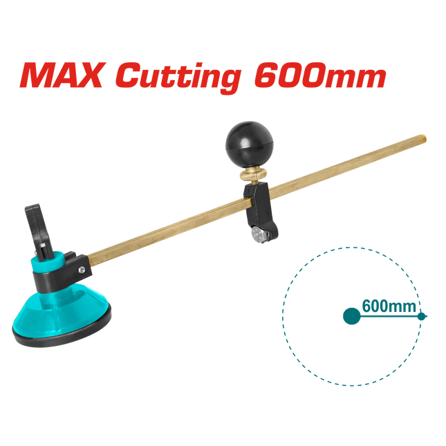 Total TGCT16001 Glass Compass Cutter