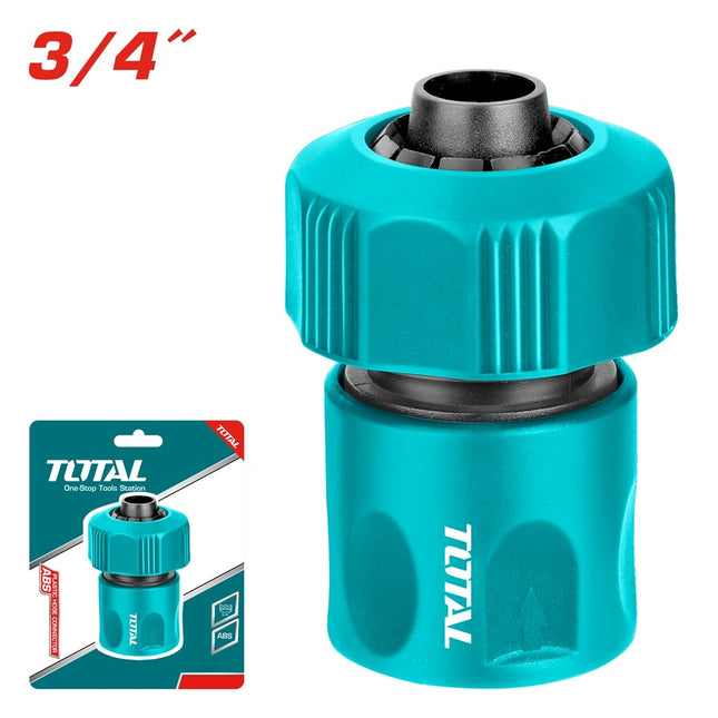 Total THHCS63401 | 3/4" Plastic Hose Connector