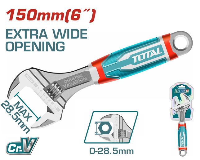 Total THT101066 Adjustable Wrench 6