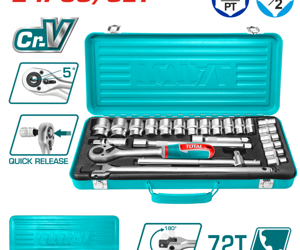Buy Total THT121242 24-Piece 1/2