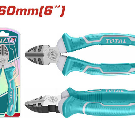 Total THT130606P 6-Inch Diagonal Cutting Pliers 