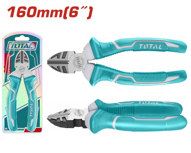Total THT130606P 6-Inch Diagonal Cutting Pliers 