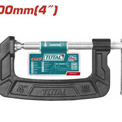 Total THT13141 | 4-Inch G Clamp