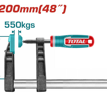 Total THT1321402  F Clamp 140×1200mm
