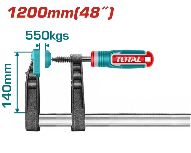 Total THT1321402  F Clamp 140×1200mm