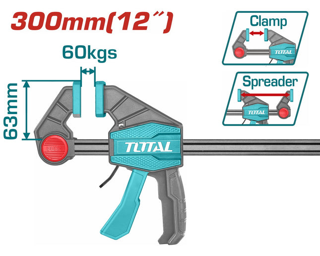 Total THT1340602 Quick Bar Clamp 12