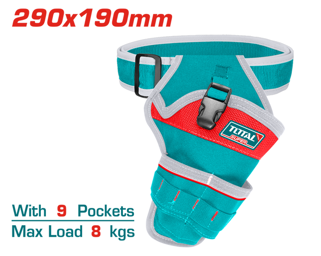 Total THT16P30125 Tool Pouch with Belt
