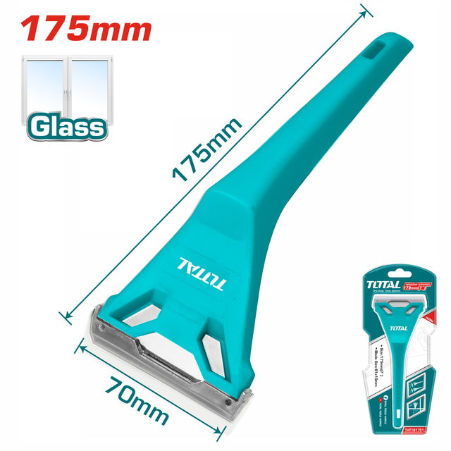 Total THT181751 | 7-Inch Plastic Scraper for Cleaning Glass and Surfaces