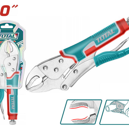 Total THT191003 Curved Jaw Locking Plier 10