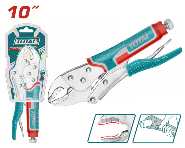 Total THT191003 Curved Jaw Locking Plier 10