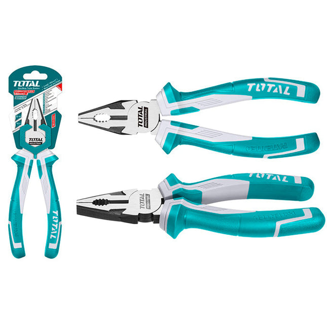Total THT210806 |  8-Inch Combination Pliers – Medium-Duty