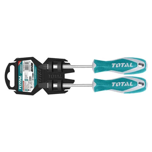 Total THT250201 |  5-Inch Slotted and Phillips Screwdriver Set