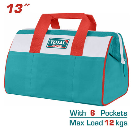 Total  THT261325 Tool Bag 13-Inch Fabric Tool Bag