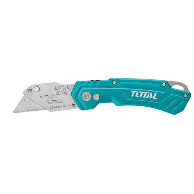Total THT5136288 Folding Aluminum Utility Knife