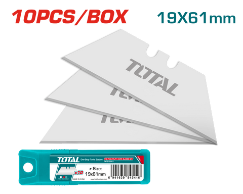 Total THT519001 Utility Knife Blades – 10 Pieces – High-Quality