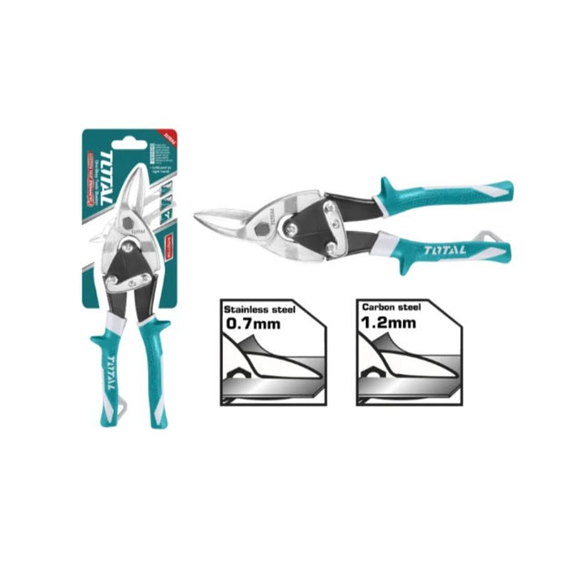 Total THT521106 Aviation Snip 10" Left Cut – Heavy-Duty