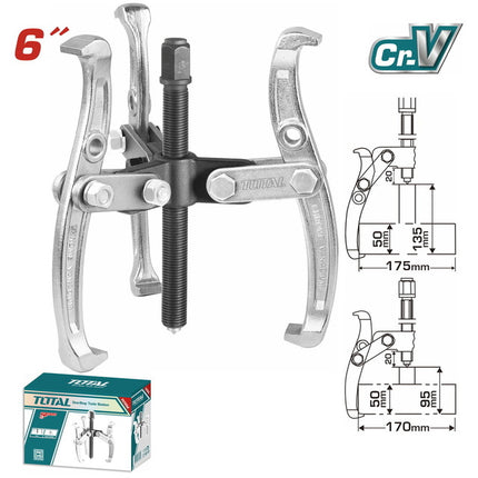Total THTGP366   6-Inch Heavy-Duty Three Jaws Puller