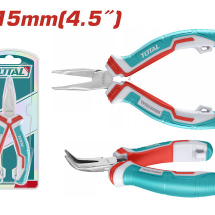 Total THTMN456 |  4.5-Inch Bent Nose Mini Pliers