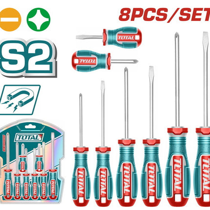  Total TKSDS0826 |  8-Piece Screwdriver Set 