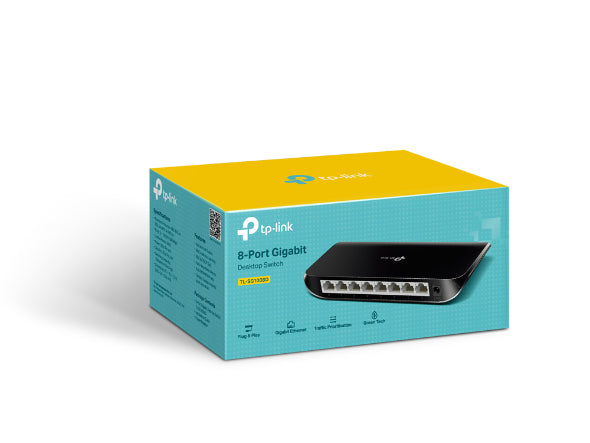 TP-Link TL-SG1008D 8-Port Gigabit Desktop Switch TP-Link TL-SG1008D 8-Port Gigabit Desktop Switch