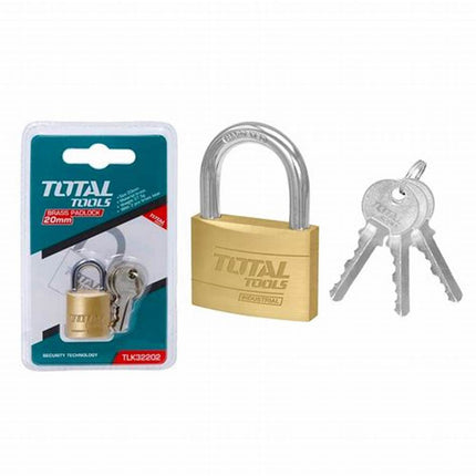 TOTAL Heavy Duty Brass Padlocks