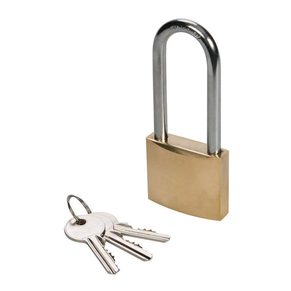 Total  Heavy Duty Brass Padlocks Long Shackle