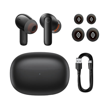 Baseus Bowie MZ10 True Wireless Earphones - Active Noise Cancellation (ANC) - 0.06s Low Latency - 4-Mic ENC for Clear Calls - Bluetooth 5.3 - Support Baseus App