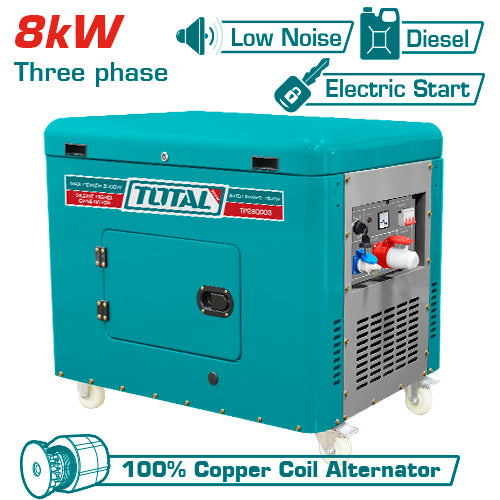 Total TP280003  Diesel Generator – 8 kW