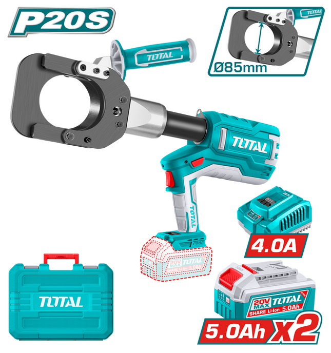 Total TRCLI2005 20V Cordless Cable Cutter 