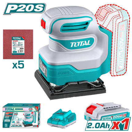 Total TSHSLI20141 20V Cordless Sander