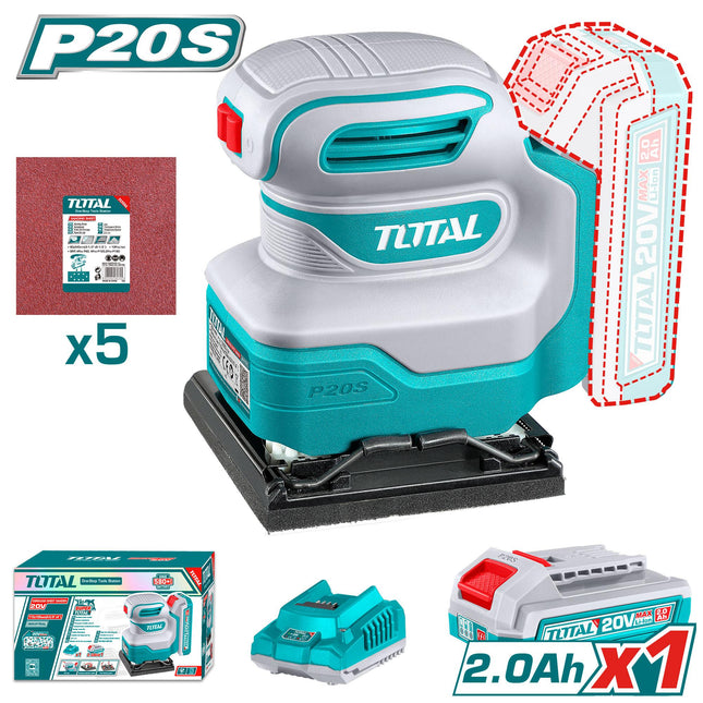 Total TSHSLI20141 20V Cordless Sander